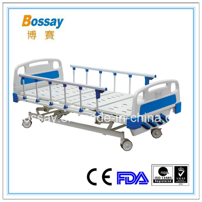 FDA Four Cranks Manual Bed Manual Hospital Bed