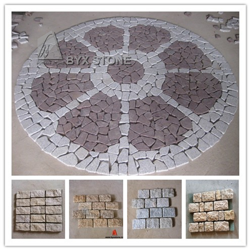 Natural Granite Garden Cobblestone/Paving Stone for Outdoor Garden