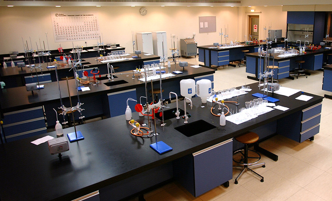 Used School Furniture Chemical Resistant Lab Furniture