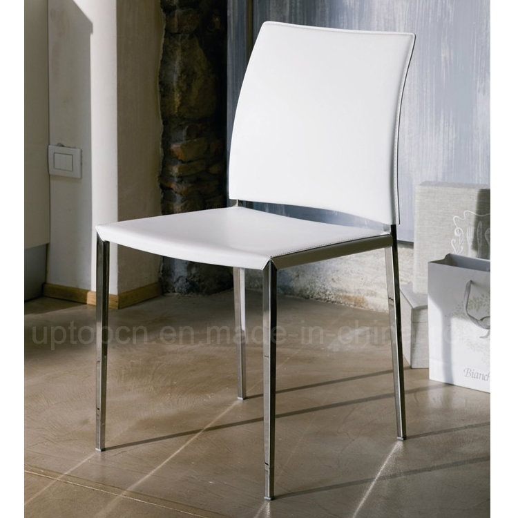 High Quality Grace Stacking Steel Leather Dining Room Chair (SP-LC212)
