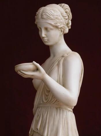Granite Statues Lady Art Sculpture