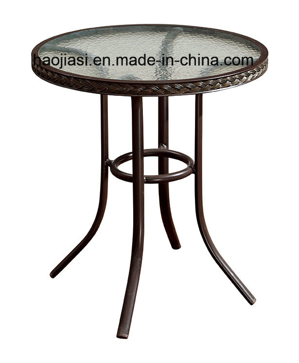 Outdoor / Garden / Patio/ Rattan& Aluminum Table HS6060et