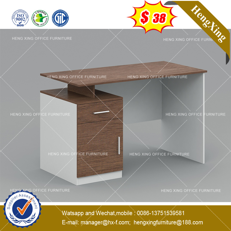 Factory Price PVC Edge Banding Cherry Color Computer Desk (HX-8NE066)