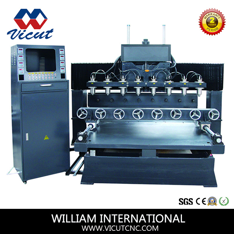 CNC Machine Table Moving Furniture Carving Rotary Wood Router (VCT-TM2515FR-8H)