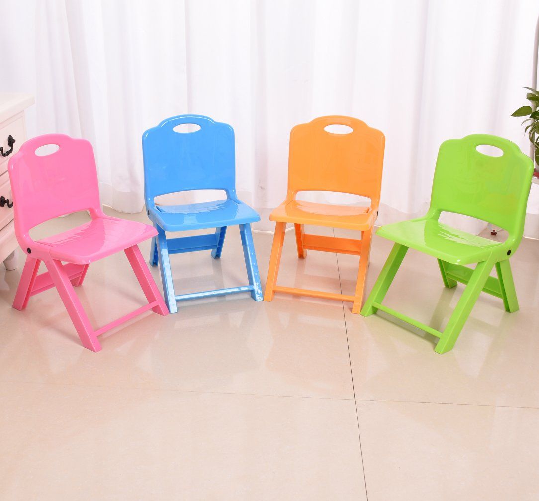Outdoor Garden Furniture Plastic Material Children Chair Small Folding Chair