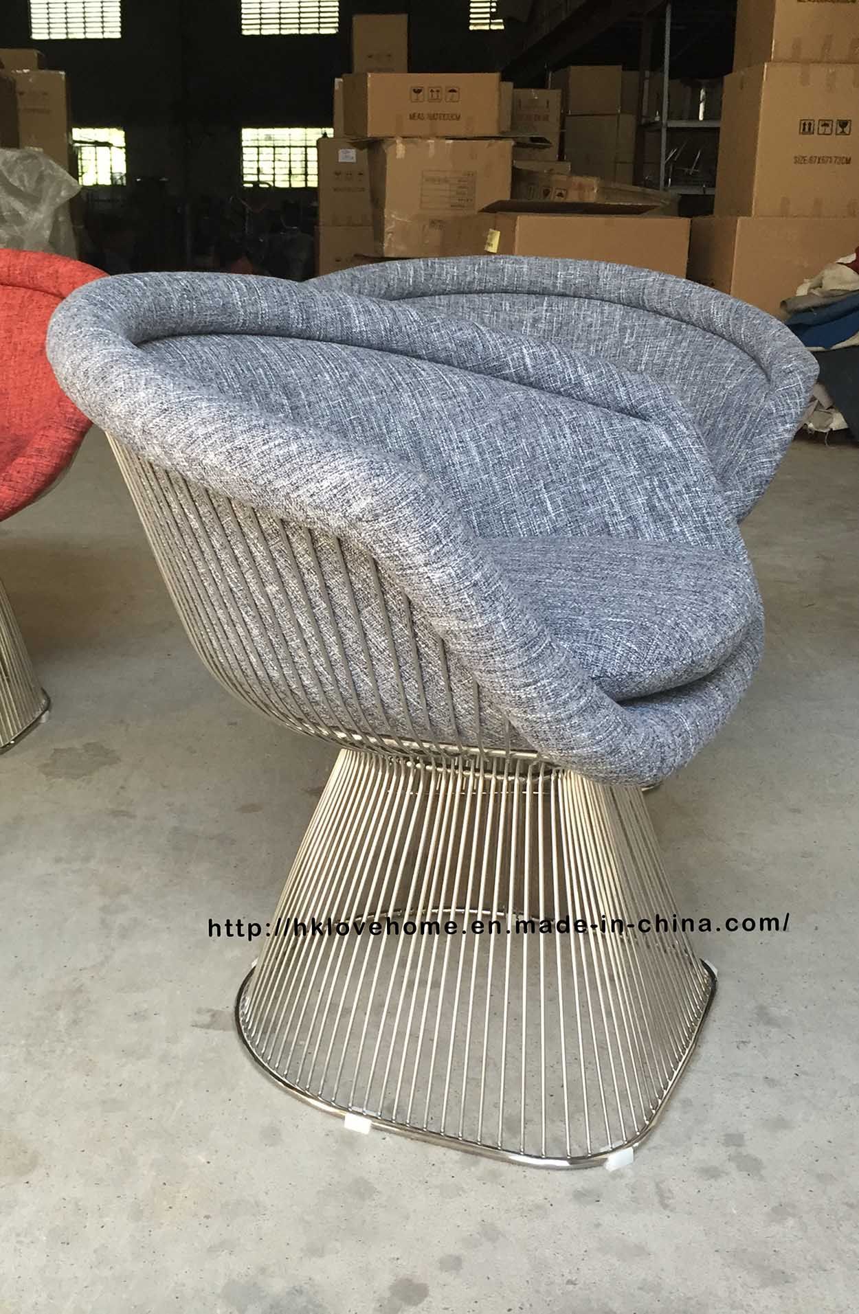 Morden Metal Leisure Restaurant Replica Outdoor Furniture Wire Dining Chair
