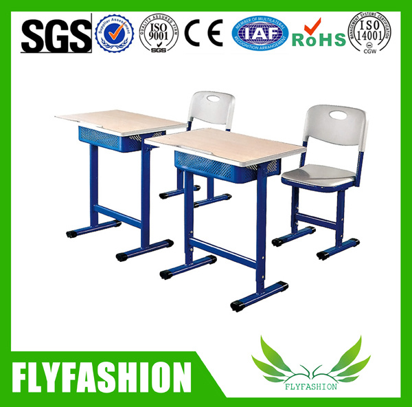 Used High Quality Single School Desk and Chair (SF-29S)
