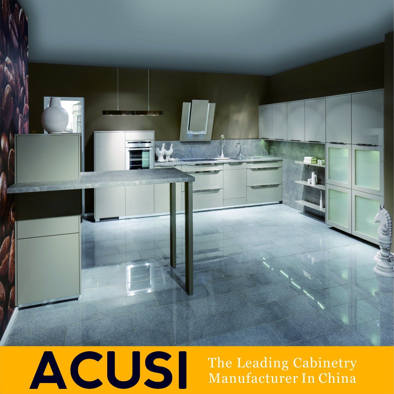 Wholesale Modern Style Matt Lacquer Kitchen Cabinets Kitchen Furniture Home Furniture (ACS2-L88)