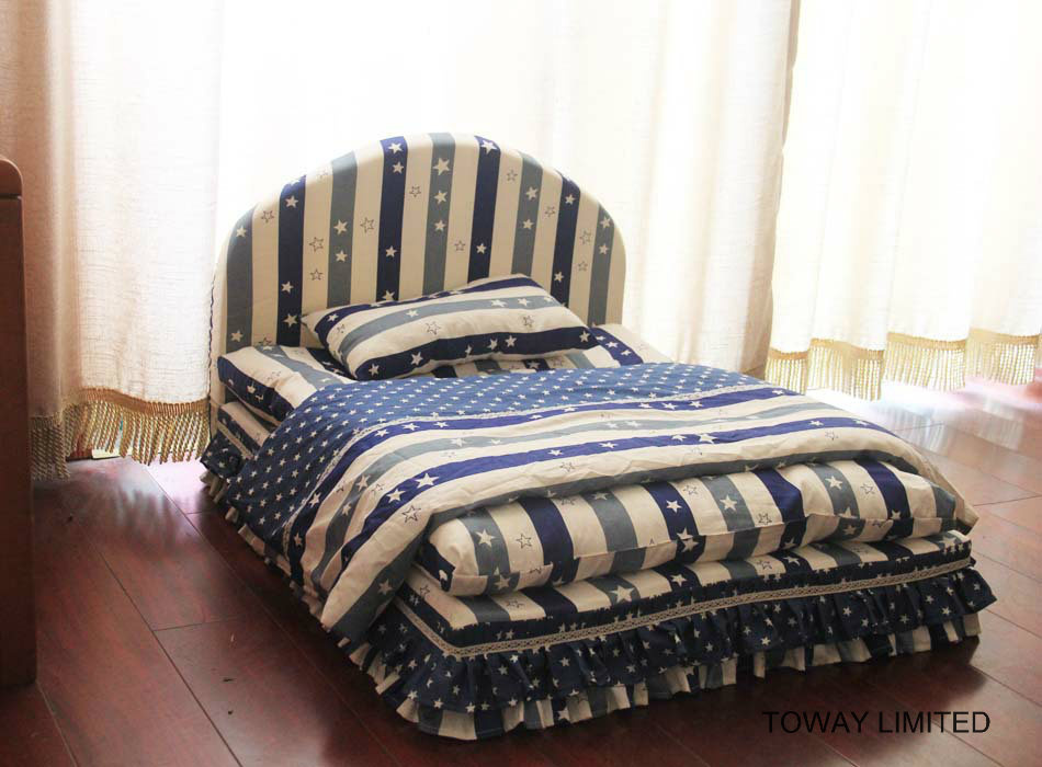 Royal Quality Pet Products Sponge Cotton Dog Bed with Matts