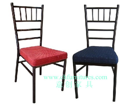 Fixable Cushion Metal Chiavari Chair for Wedding (YC-A69)