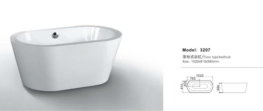 Ce Approved Hydro Health Bathtub