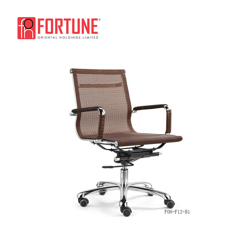 New Model Mesh Design Metal Swivel Office Chair Executive (FOH-F12-B1)