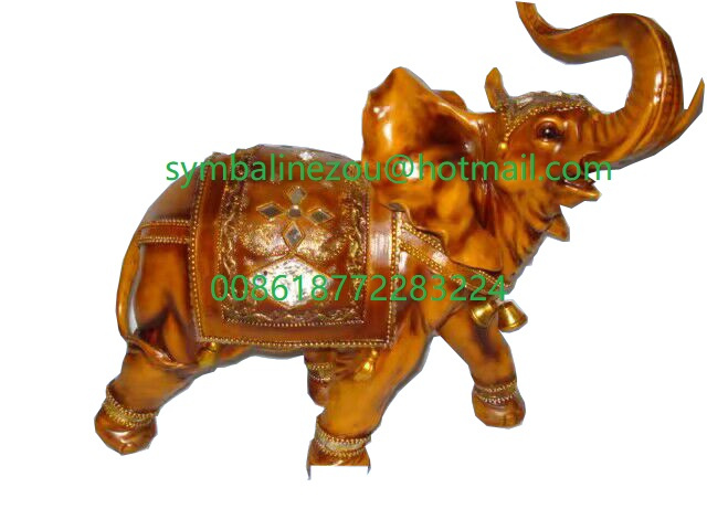 Auspicious Elephant Resin Crafts