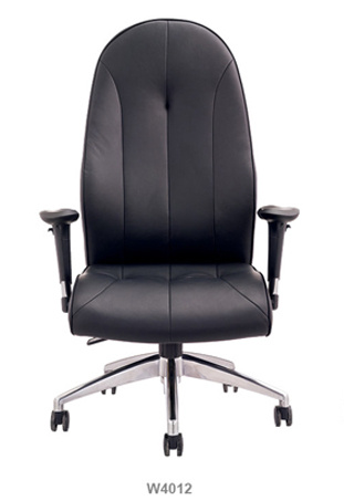 Modern Black High Back Swivel Office Executive Chair