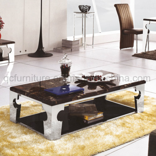 Antique Marble Top Coffee Table