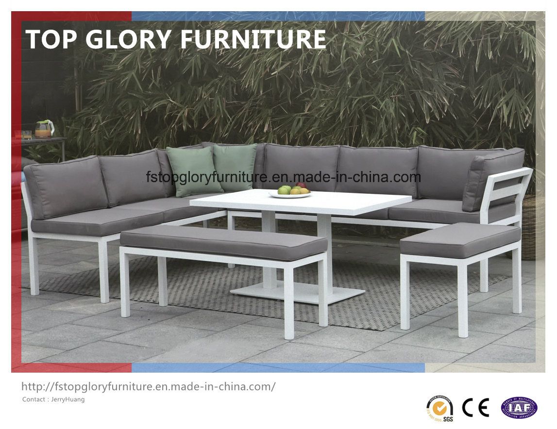 Rattan Wicker Sofa Dining Leisure Outdoor Furniture (TG-068)