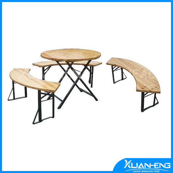 Foldable Beer Tables with Benches