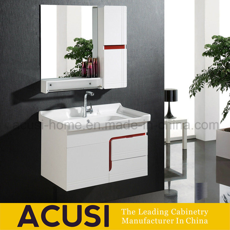 Modern Furniture Wooden Lacquer Home Hardware Bathroom Vanities (ACS1-L51)