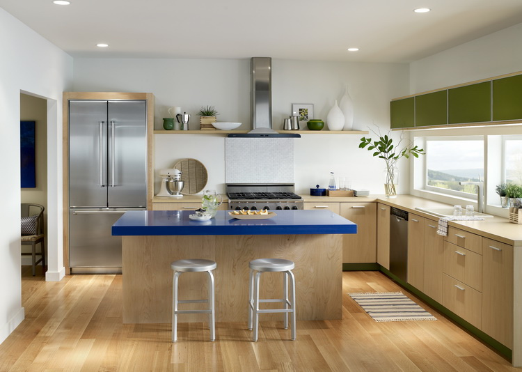 Home Furniture Modern Kitchen Cabinet for Sale (GLOE040)