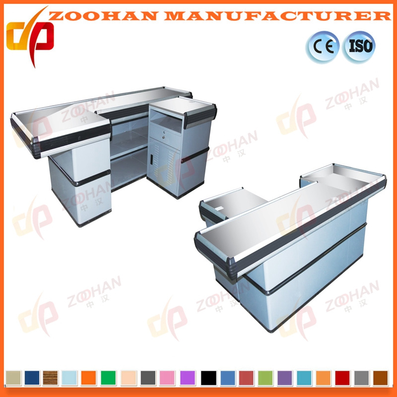 Retail Store Supermarket Shop Checkout Counter Cashier Table (Zhc5)