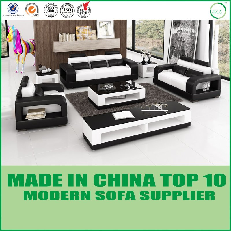 Dubai Genuine Leather Office Sectional Sofa