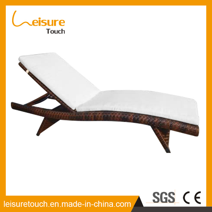 Wicker Aluminum Outdoor Rattan Beach Lounge Leisure Reclining Chair