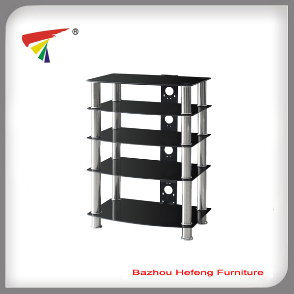 2017 High Glass TV Stand (TV011)