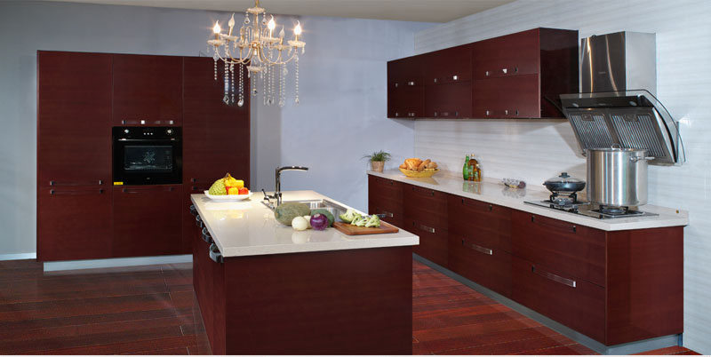 Austriala Style Melamine Kitchen Cabinet Furniture (zg-033)
