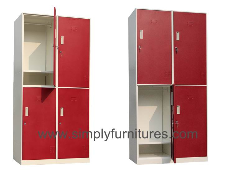 Gym Clothes Storage Wardrobe Cabinet