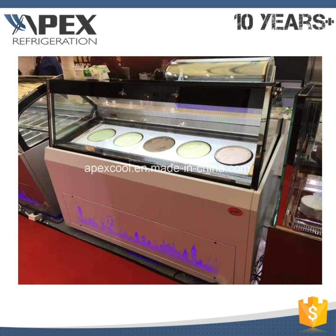 Commerical Ice-Cream Cabinet