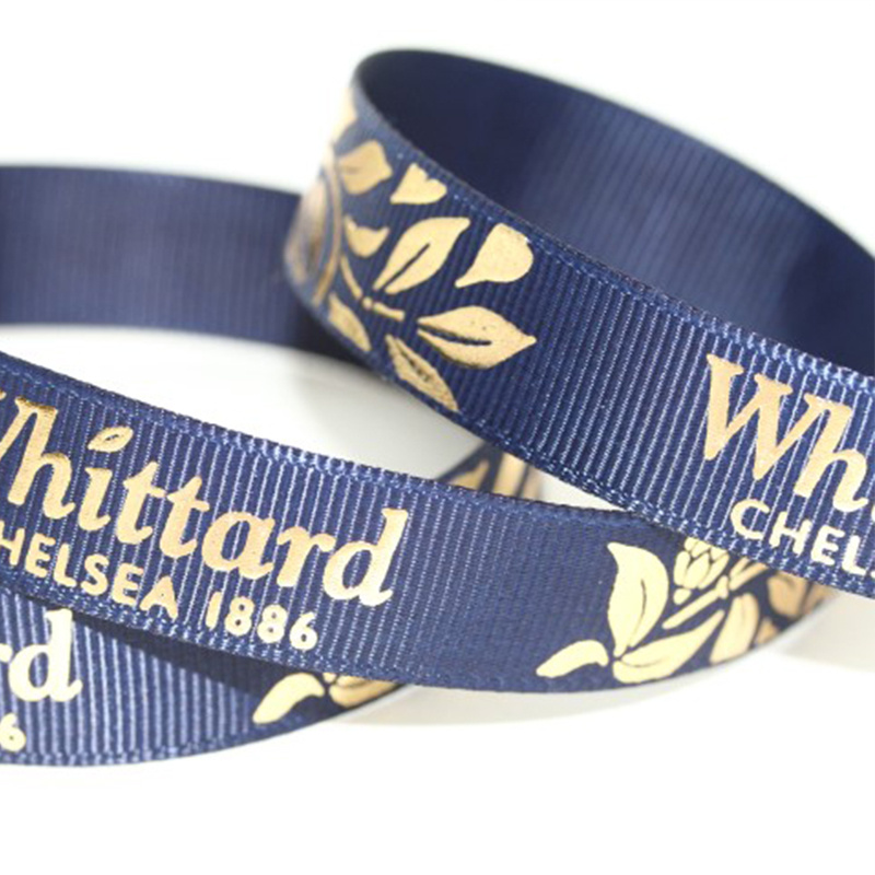 Wholesale Printed Wedding Decoration Polyester Ribbon