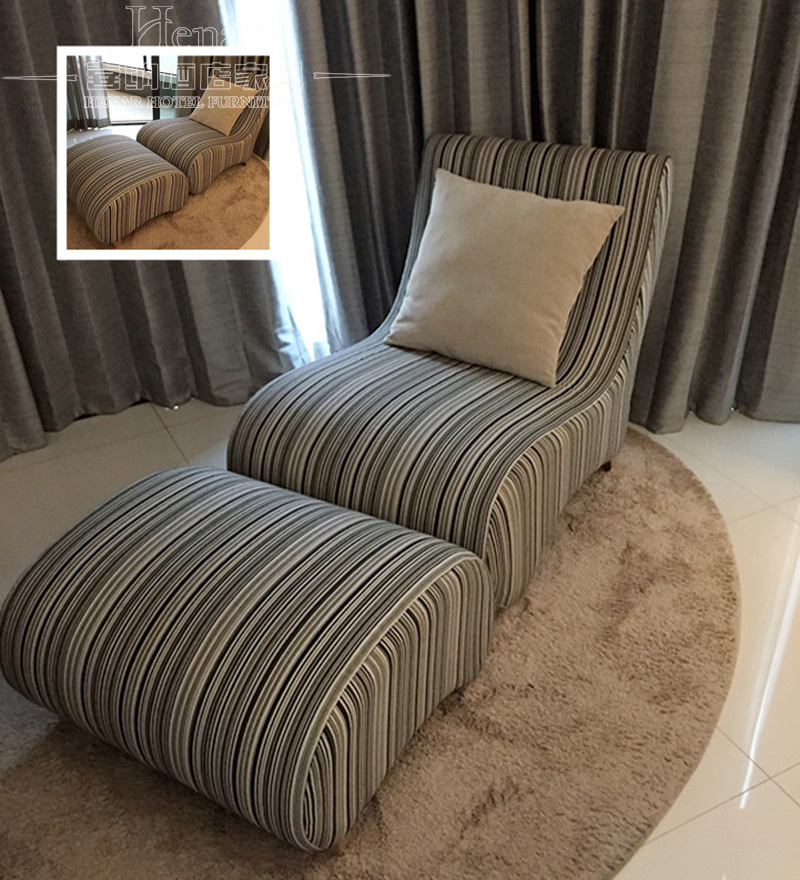 Hotel Furniture Modern Living Room Leather Corner Sofa Bed