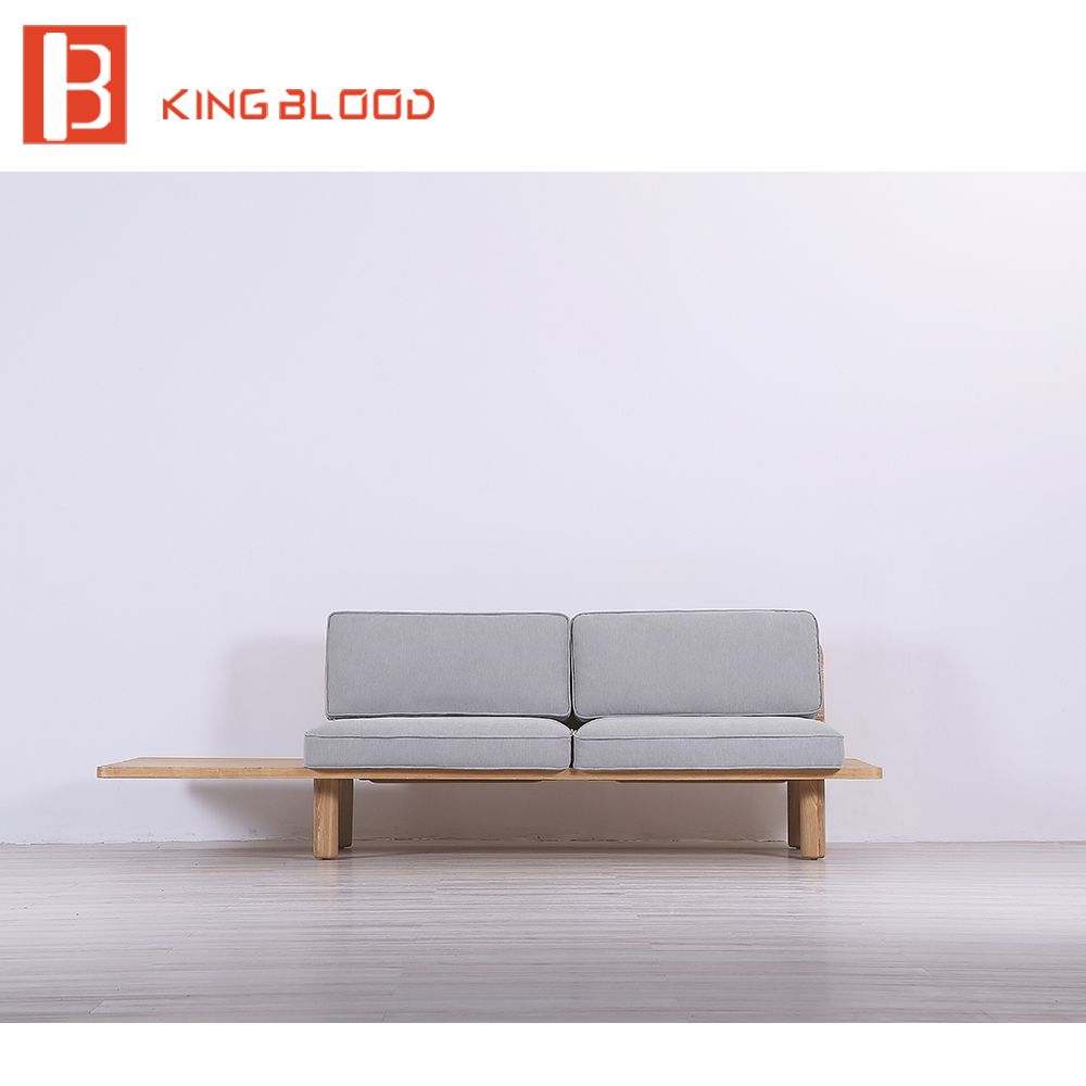 Malaysia Style Latest2 Seater Wood Sofa Sets Design Furniture for Living Room