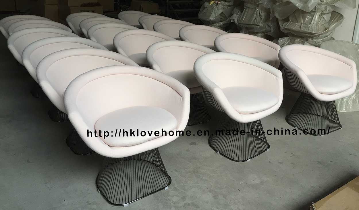 Metal Leisure Restaurant Outdoor Furniture Wire Dining Replica Chair