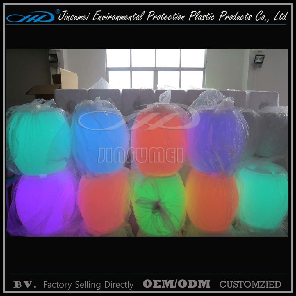 Colored Outdoor Illuminated LLDPE LED Furniture