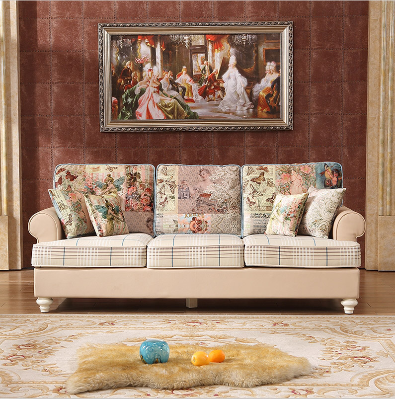 Fashionable Genuine Modern Sofa Set