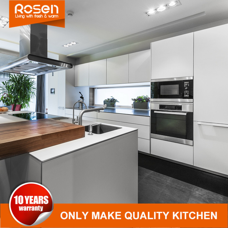 Plastic Laminate Kitchen Cabinet White Design