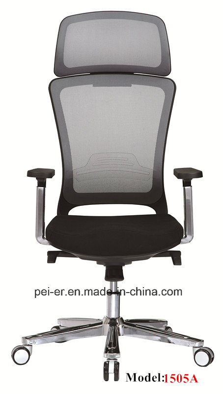 High Back Aluminum Mesh Fabric Office Executive Director Chair (1505A)