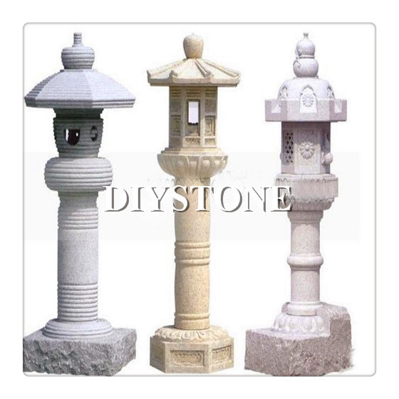 Garden Sculpture Stone Lantern Granite Sculpture