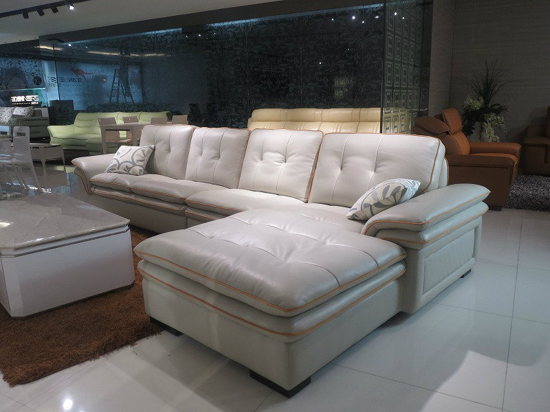Modern Leather Sofa Living Room Recliner Leather Sofa (SBL-9186)