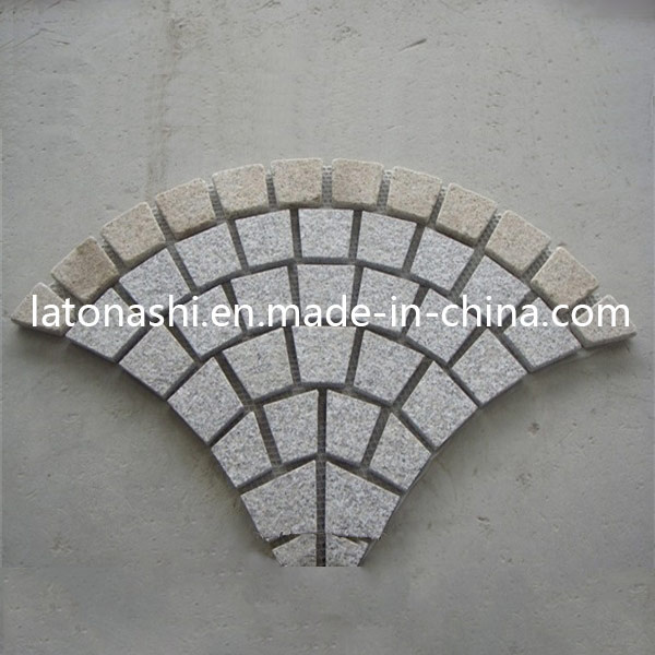 Natural Granite Paver Cobblestone for Paving, Driveway, Walkway
