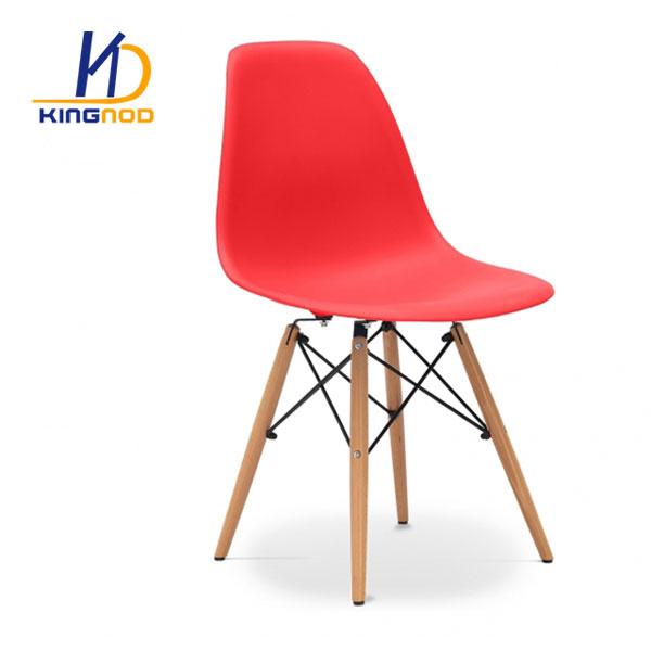 Silla Eames Dsw Con Base De Madera