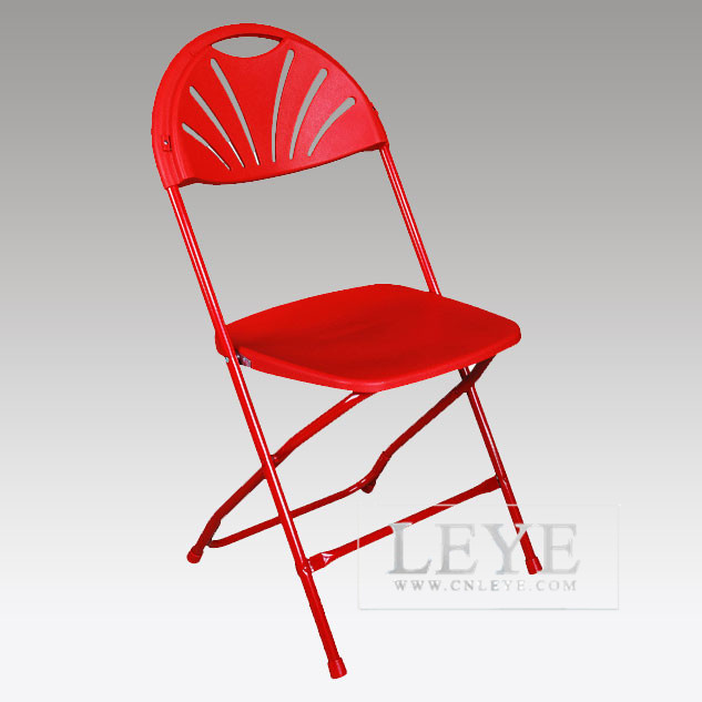 Metal Folding Chair-Fan back