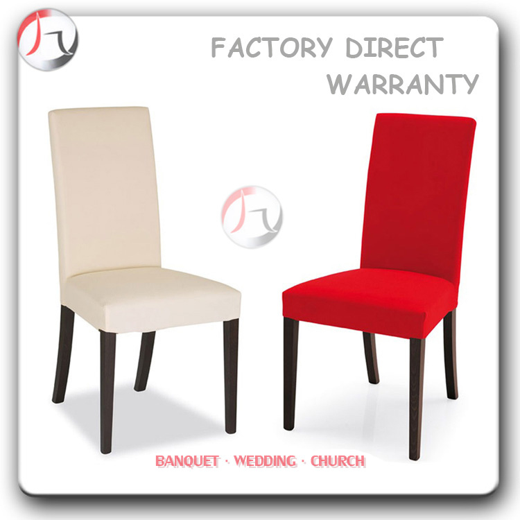 High Back Wood Imitation Fabric Upholstered Chairs (BC-72)