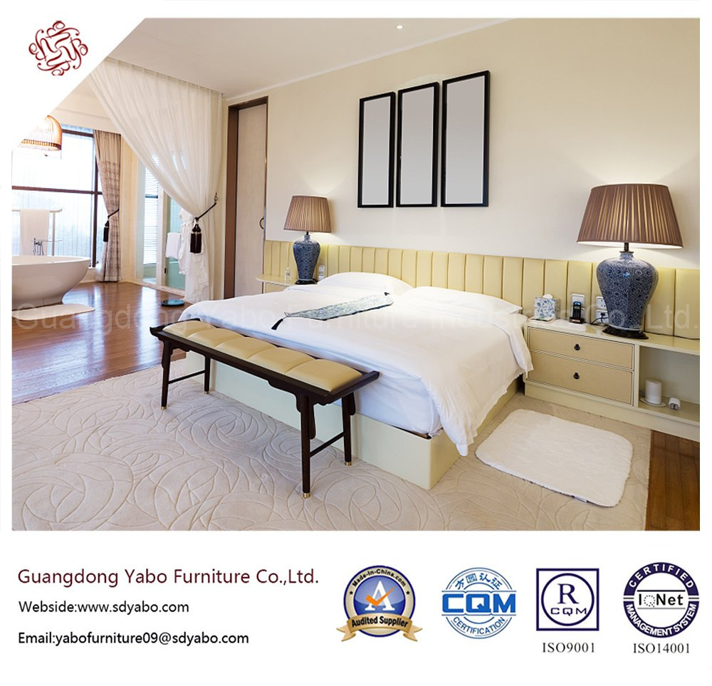 Hot Stylish Hotel Bedroom Furniture with Bench for Sale (YB-WS-20)