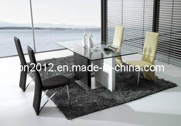 Popular Dining Table & Metal Dining Chair (CT-78 CY-86)