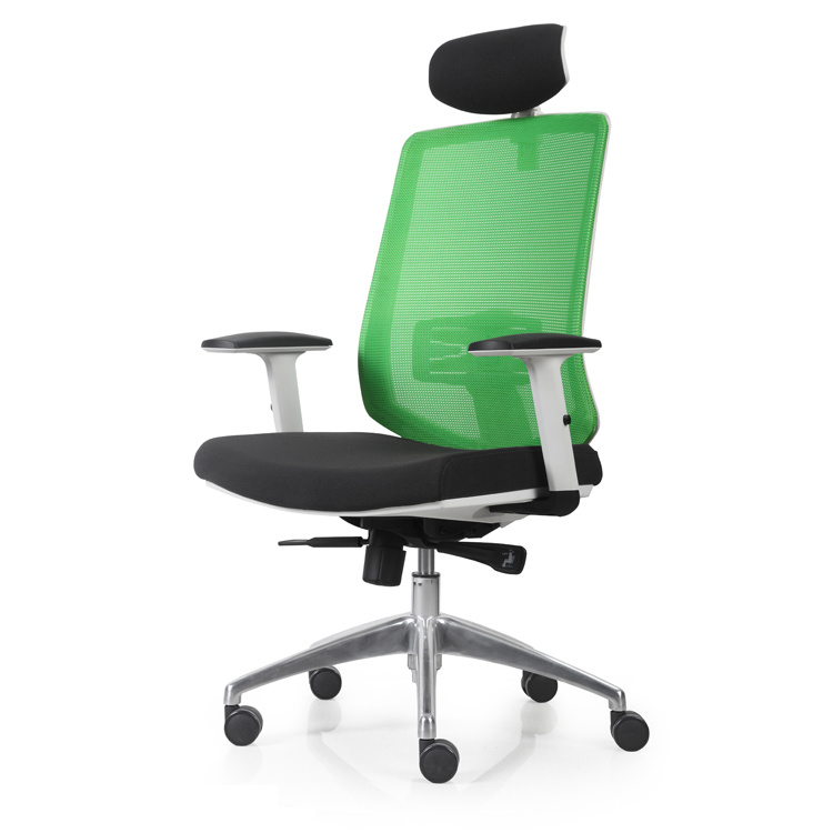 Office Leisure Furniture Metal Base Swivel Chair with High Back