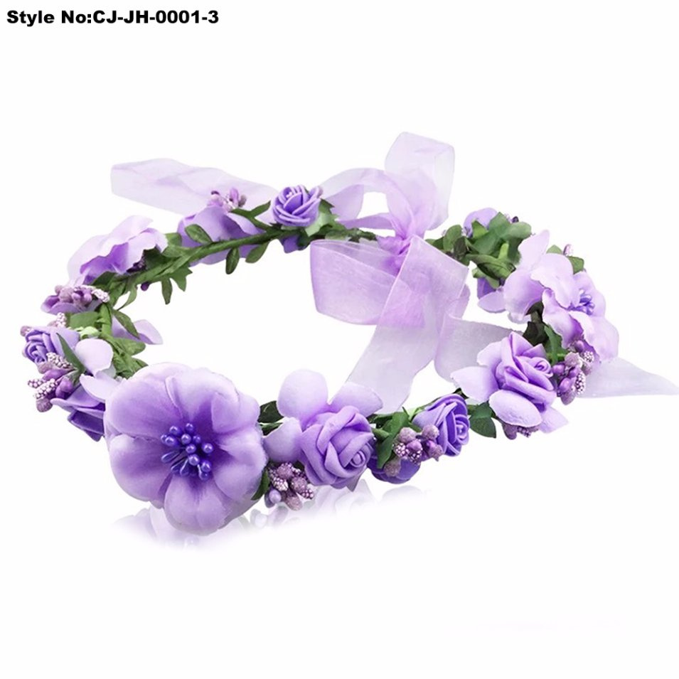 Fasihon Silk Flower Garland for Christmas and Wedding Decoration
