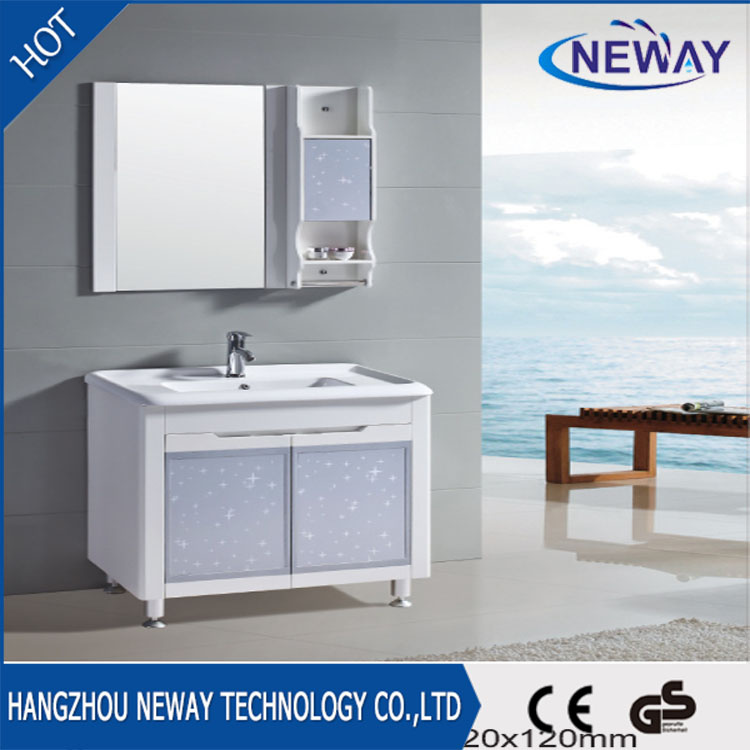 Modern Floor Cabinet for Small Vanity for Bathroom