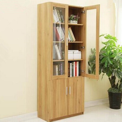 Beautiful Cheap Bookcase Glass Door